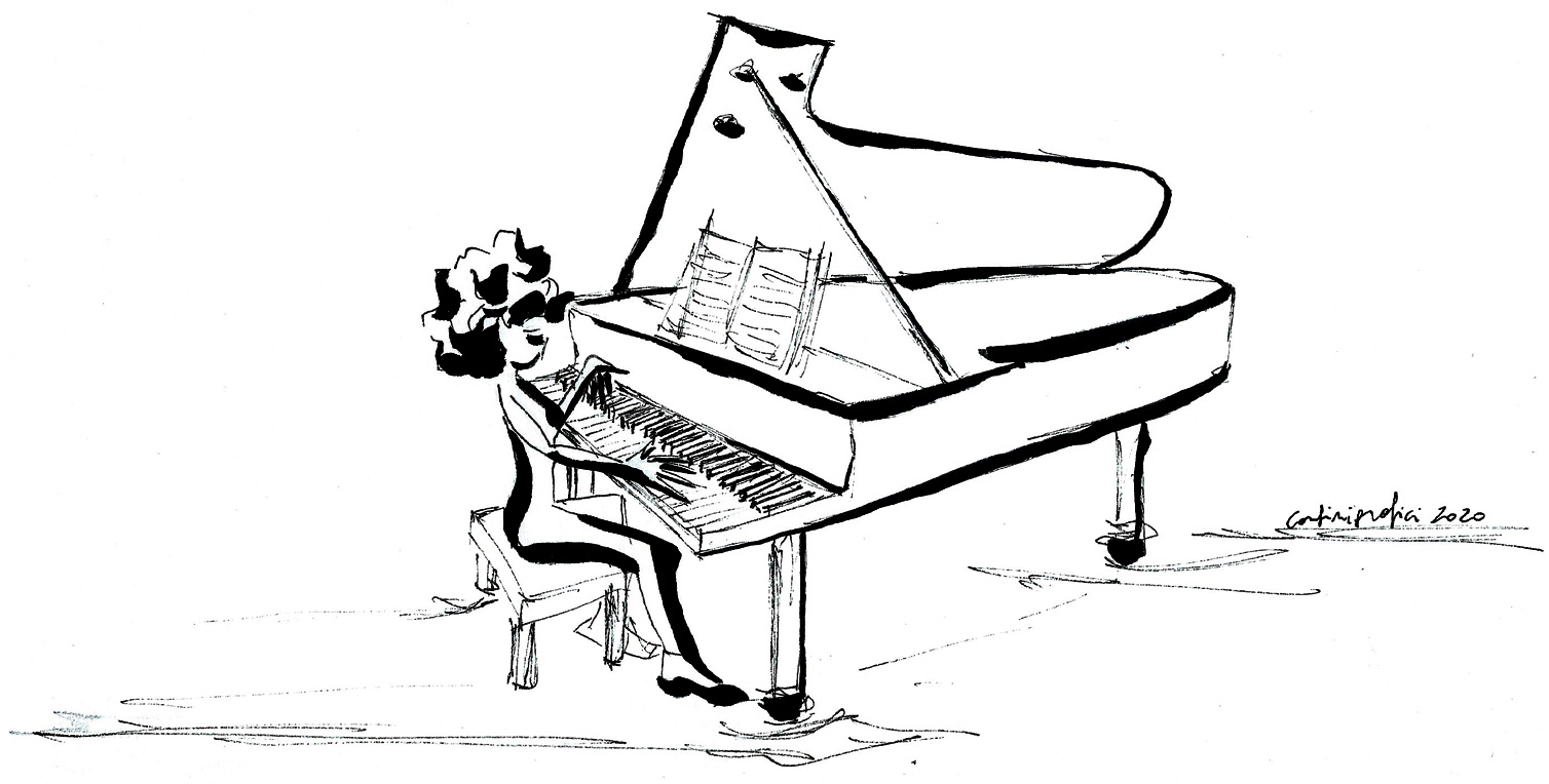 Pianista concertista Gioia Giusti